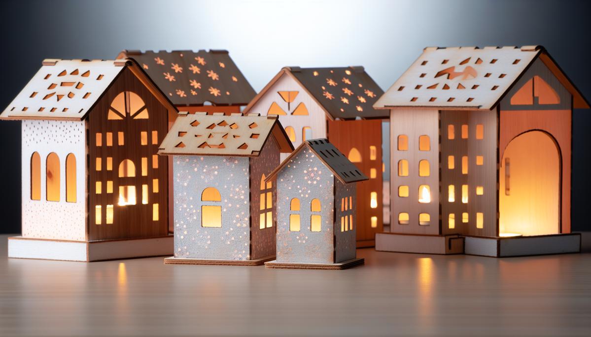 DIY: Dekorative Lichthäuschen aus Holz selber bauen